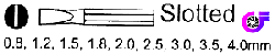 Schlitzklinge 2,5mm für System 4 Mi 