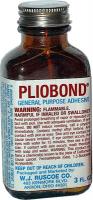 Adhesive, Pliobond, 3oz Bottle 