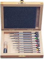 Screwdriver Set, Slotted 9 PC In Box 